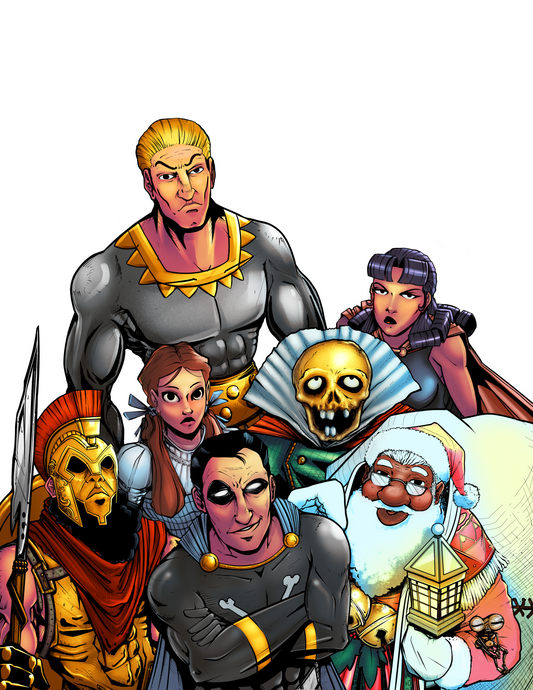 Kickstarter: Astonishing Heroes of the Public Domain for the DCC RPG