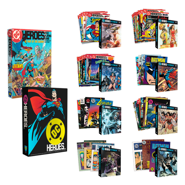 Complete collection of DC RPG books