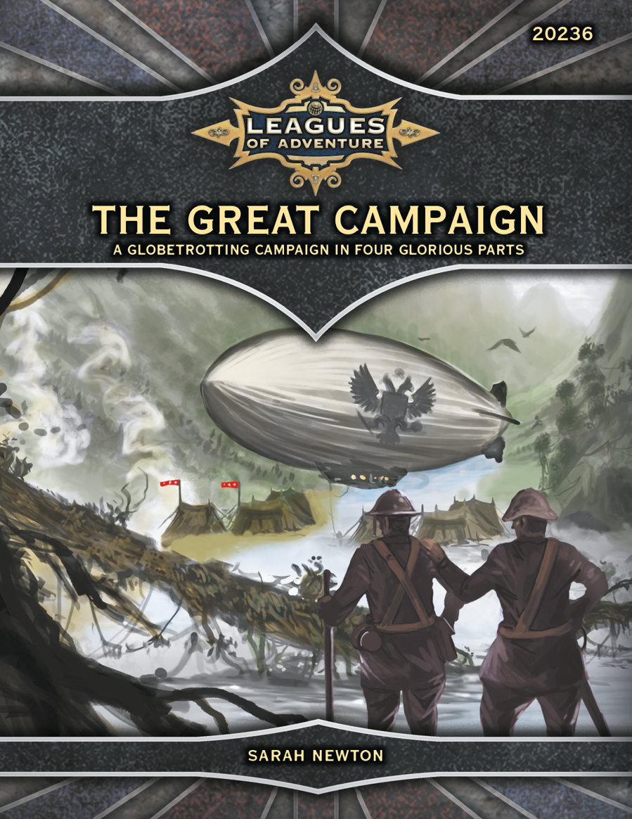 Review of Leagues of Adventure: The Great Campaign at Reviews from R'lyeh