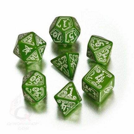 Call of Cthulhu Glow in the Dark Dice Set