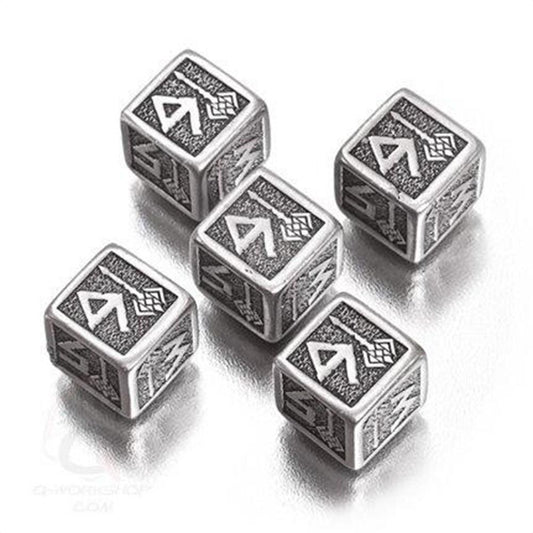 Metal d6 Dwarven Dice Box