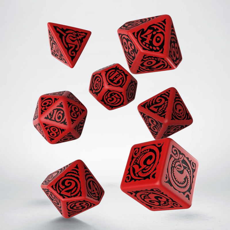 Nyarlathotep dice set, 7 pictured