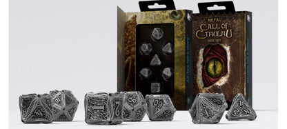 Metal Call of Cthulhu Dice Set