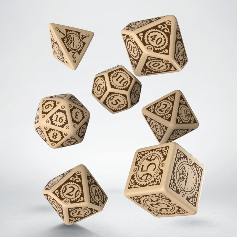 Steampunk Clockwork Dice Set