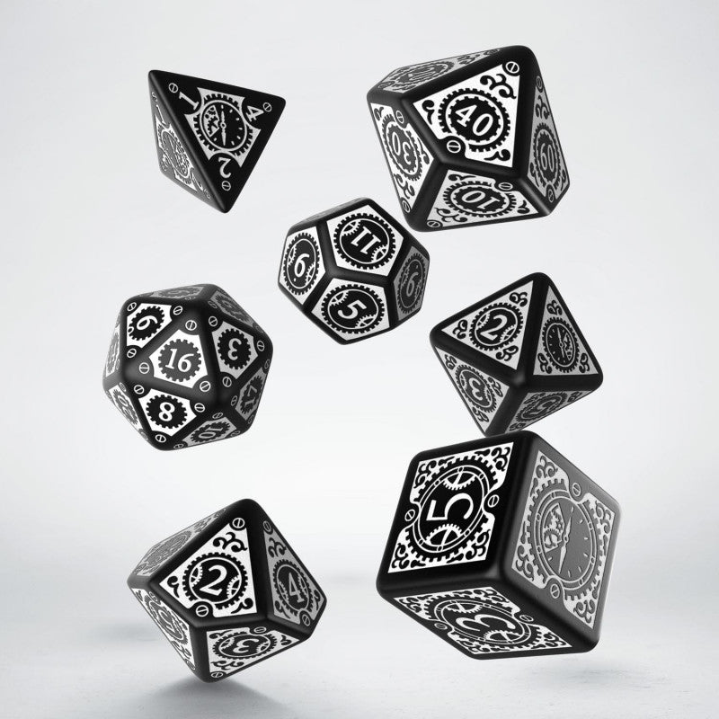 Steampunk Clockwork Dice Set